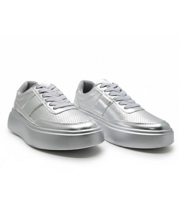 BASKETS SOUPLES – ARGENTÉ