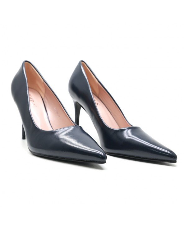 ESCARPINS SOUPLES – BLEU-MARINE