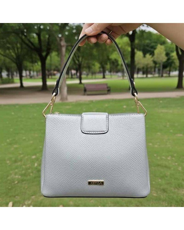 SAC À MAIN – ARGENTÉ