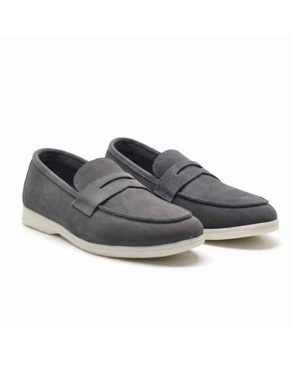 MOCASSINS CONFORTABLES – GRIS