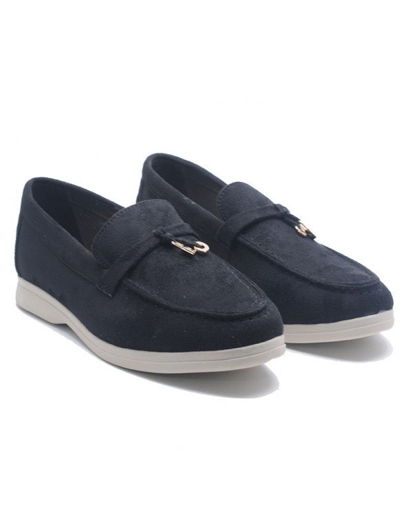 Mocassins souples – NOIR